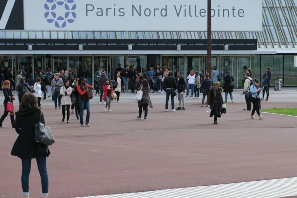 Studio 2 Pers Paris/Bourget/Cdg/Parc D'Exposition Aulnay-sous-Bois Esterno foto